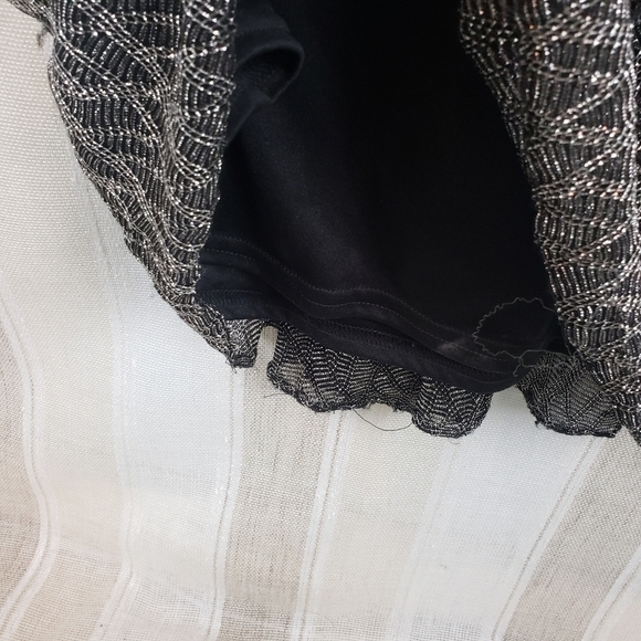 Vintage Jessica McClintock Gunne Sax Strapless Maxi Dress‎ Sparkly Size 7 - Picture 5 of 13